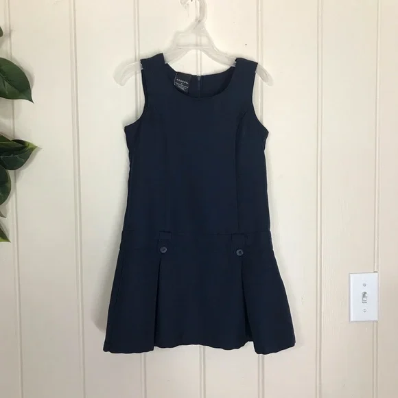open lace back dress Pleated Piqu Polo Dress  DENNIS Uniform Liquidation Sale